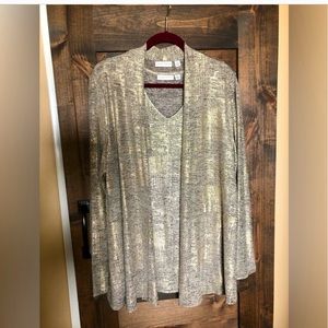 Knit twinset by Susan Graver New w/o Tags